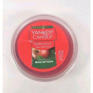 New Yankee Candle MACINTOSH Scenterpiece Easy MeltCup 2.2oz
